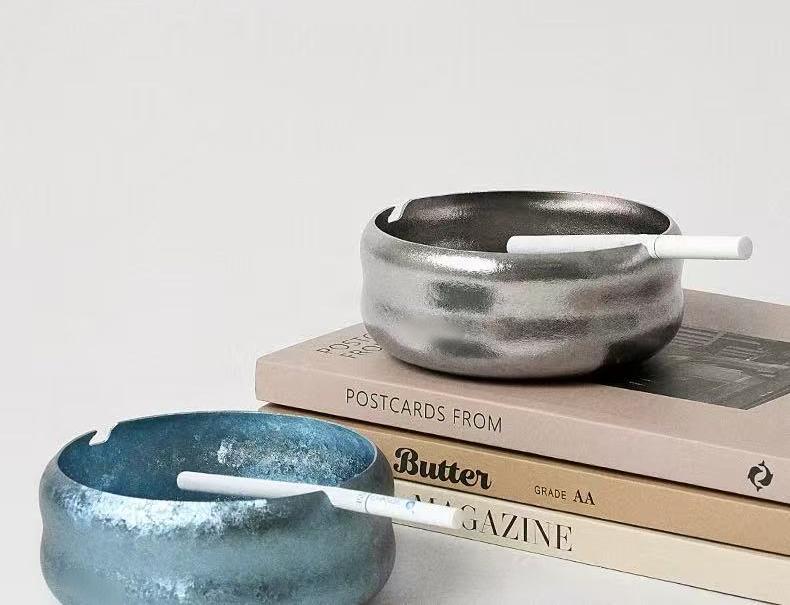 Pure Titanium Ashtray - Durable, Stylish & Portable