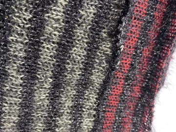 New Style Lurex Knit Mesh Glitter Fabric