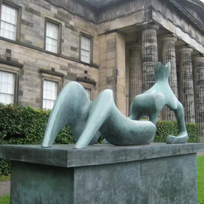 Home decoration metal craft art sculpture statue