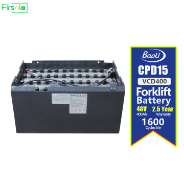 4PZS400 VCD400 48V 400Ah CPD15 Battery for BAOLI Forklift
