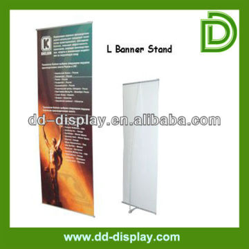 Hot Sales Aluminum perfect L banner stand display