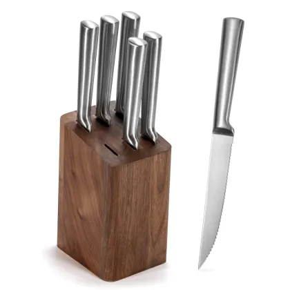 Garwin s/s steak knives with hollow handle