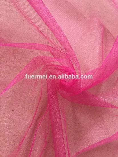 polyester tulle wholesale silk fabric for wedding dress