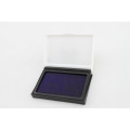 violet plastic felt stamp pad with good quality