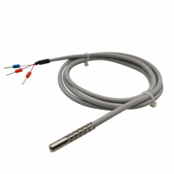Imported Silicone 5MM PT1000 Temperature Sensor with 3-wire PT1000 Thermocouple