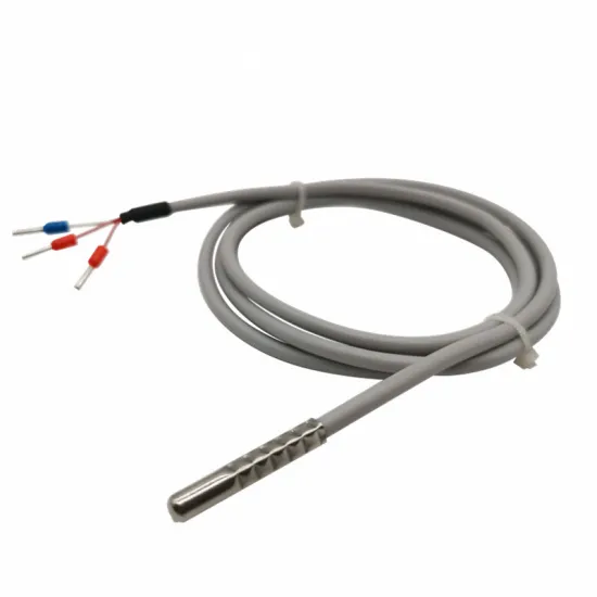 Imported Silicone 5MM PT1000 Temperature Sensor with 3-wire PT1000 Thermocouple