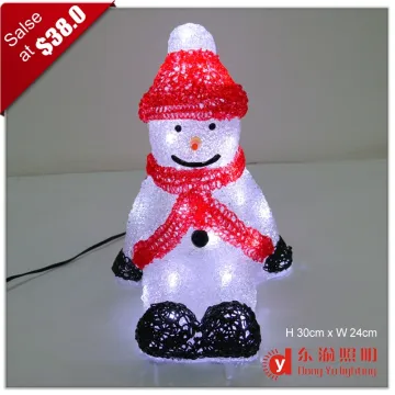 Small led motif snowman for festival decoration Sales at $38 only
