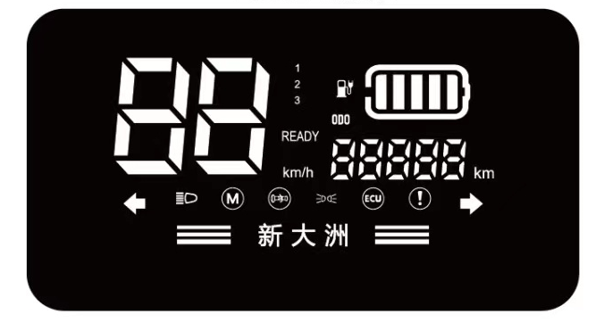 Integrated LED display module for PCBA