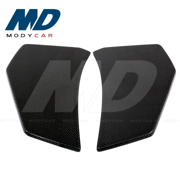 Canards de pare-chocs arrière en fibre de carbone pour Audi R8 V10 plus 2016-2019