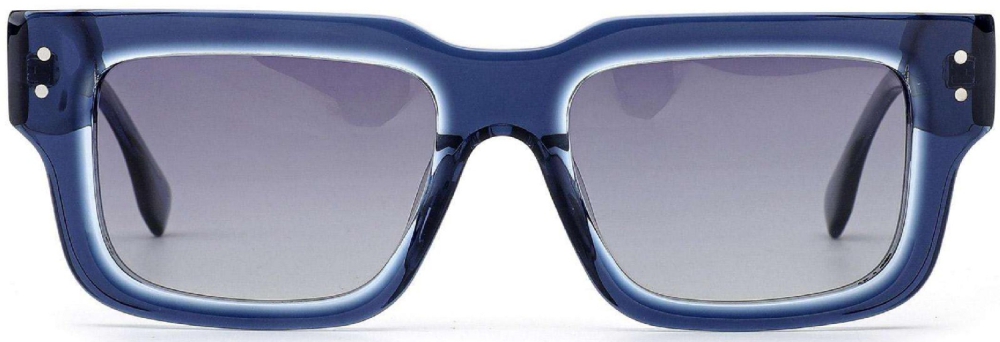 Belieye Trendy Square Frame Acetate Frame Sunglasses