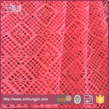 Popular polyester spandex jacquard weave fabric for dress