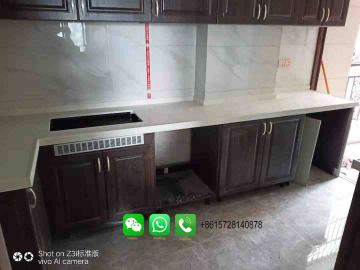 Foshan Weimeisi Solid Surface Cabinet Countertop in Quartz Stone