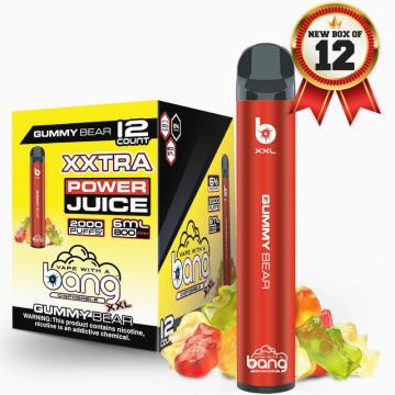 Gummy Bear Bang XXL Vape Desechable Sabor al por mayor