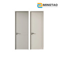 Modern Minimalist Doğal Masif Ahşap Oda Kapısı