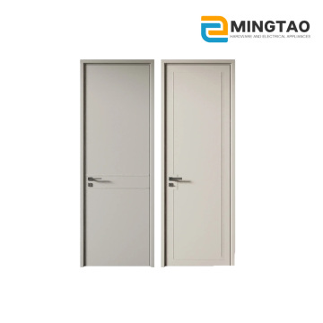 Modern Minimalist Doğal Masif Ahşap Oda Kapısı