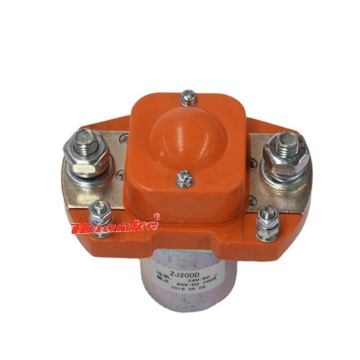 24V ZJ200D Single Pole Contactor for Electric Trolley