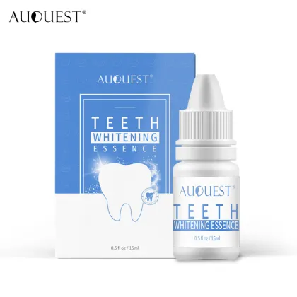 AuQuest Mint Teeth Whitening Essence Liquid Oral Hygiene Stain Remover Oral Fresh Breath Tooth Liquid Teeth Care Dental