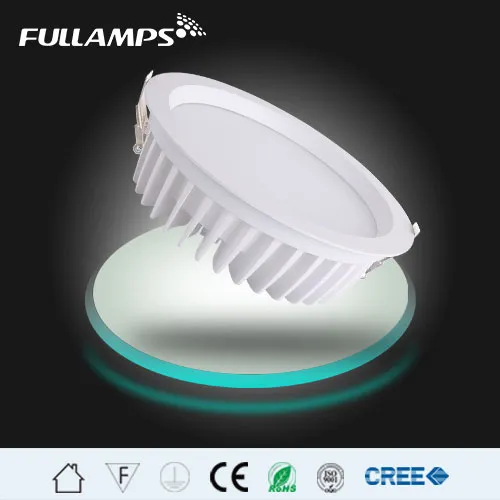 Fullamps 43W SMD LED downlight 8inch samsung source SAA IC-F approved for Australia market
