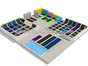Indoor Outdoor Trampoline Park For Children Adult With Fun