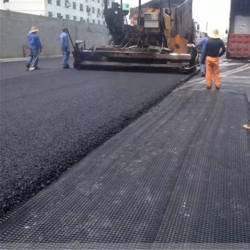 Road Construction Fiberglass Geogrid