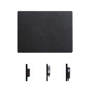 Infrared Wall-mounted Electric Convector Heater with Rocker Switch for Room Heating