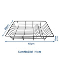 Rack de rangement de plats en fer