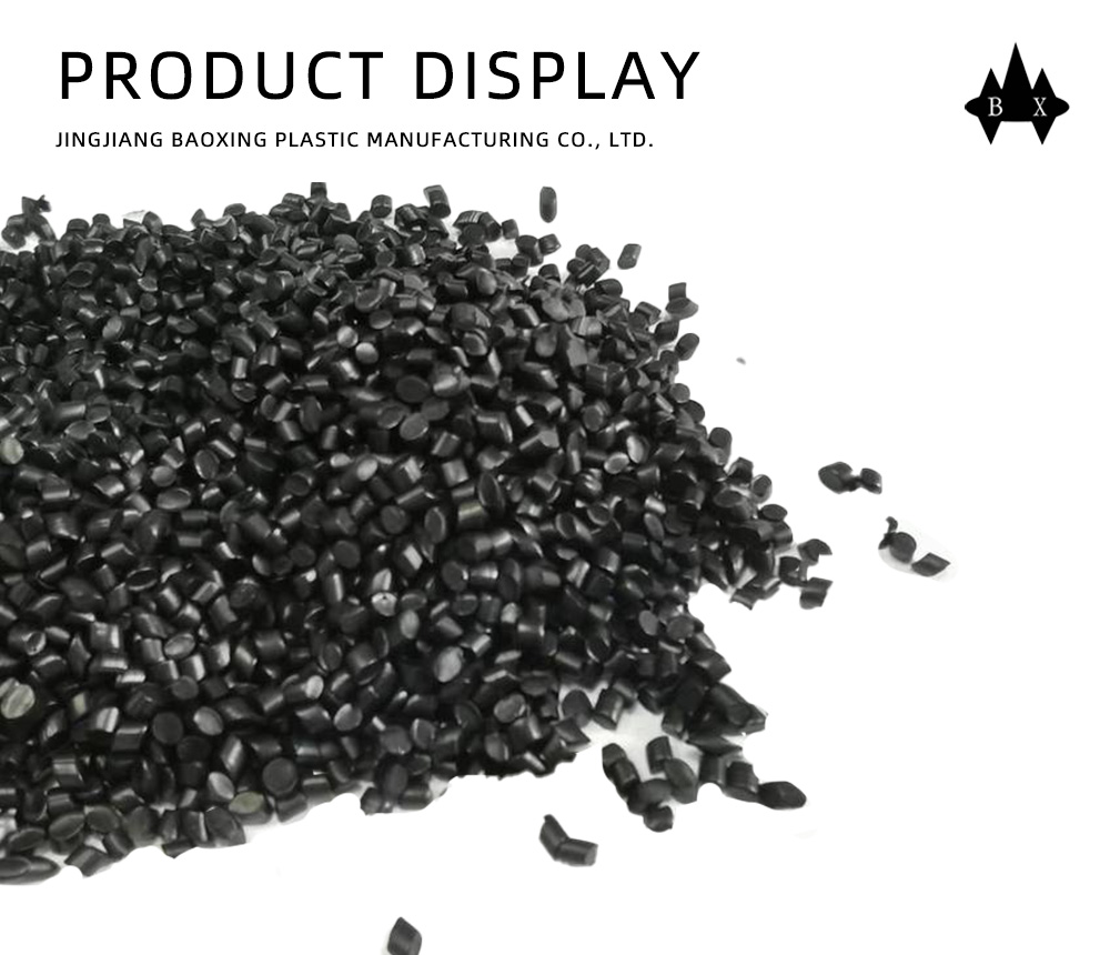 High-Purity Black Masterbatch Compound Pellets x