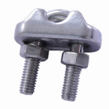 Stainless Steel Italian Type Wire Rope Clip, Made of AISI 304 and 316