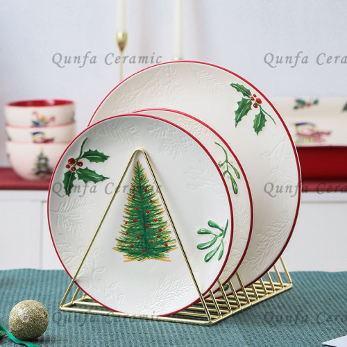 Kerstmis in de keuken vrolijke keramische collectie