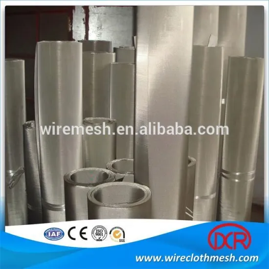 Alibaba China Supplier Dutch Weave Black Woven Wire Mesh