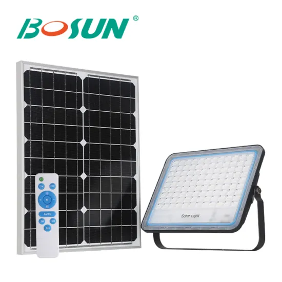 BOSUN Waterproof Outdoor Solar Flood Light 50W LED 300W Solar Power