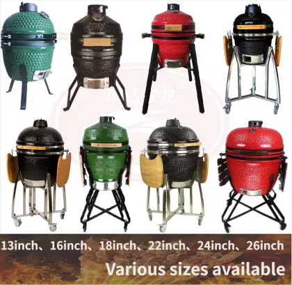 Charcoal Korean Restaurant BBQ Big Green Barbeque Grills Kamado