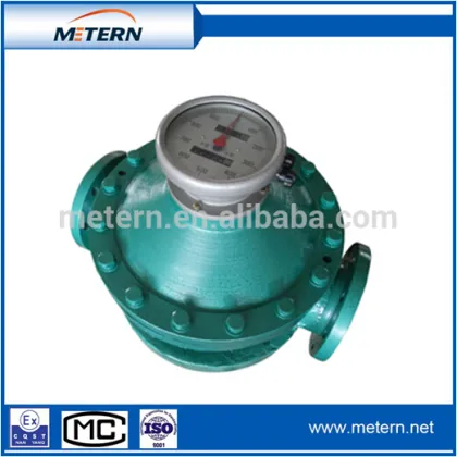2015 hot sales Heavy oil area oval gear flow meter