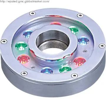 LED  Fountain light Aqua lamp Underwater lamp pool lamp 9W
