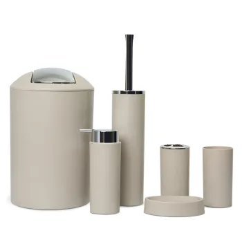 New Design Plastic Bathroom Set Accessories: Enhancing Home and Hotel Décor