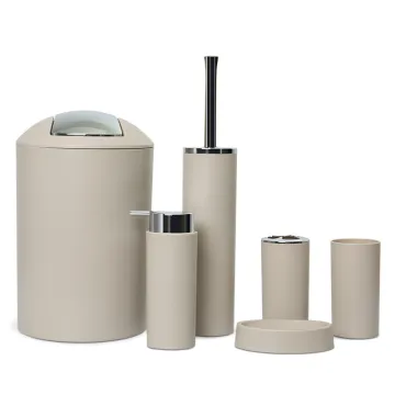New Design Plastic Bathroom Set Accessories: Enhancing Home and Hotel Décor