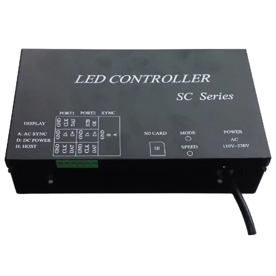 WS2812 SPI DMX RGBW LED Light Controller