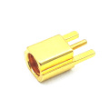 Straight MMCX Female PCB Mount RF Coaxial Connector