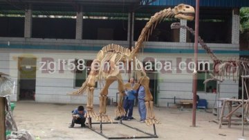 Museum Static Fiberglass Dinosaur Fossil