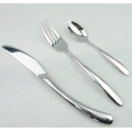 Stainless steel cutlery at home kitchen