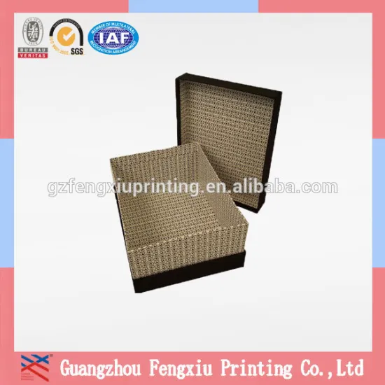 Rigid Decorative Gift Gray Cardboard Chocolate Packaging Boxes