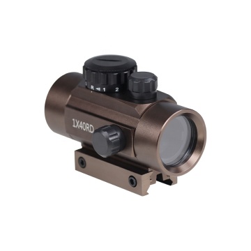 LUGER 1x40mm Golden Reflex Sight with Red/Green Dot and Free Mount