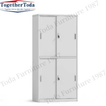 4 door metal cupboard cold roller filing cabinet