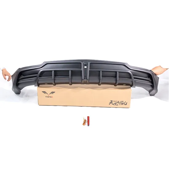 Yofer Factory Non-Painted Car Rear Bumpers Spoiler Universal Diffuser Accessories for Tesla Model 3