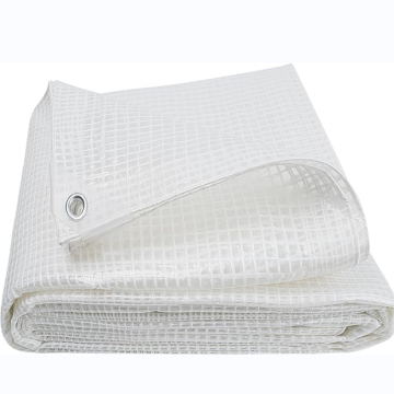 Heavy Duty Waterproof UV Resistant Greenhouse Poly Clear Tarps with Grommets