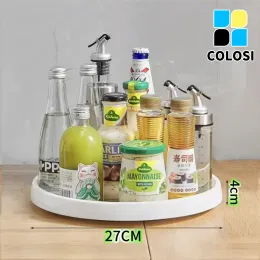 Compact Footless Rotating Fridge Rack