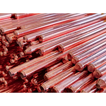 5/8 x 8 láb köszörült rúd, rézborítású