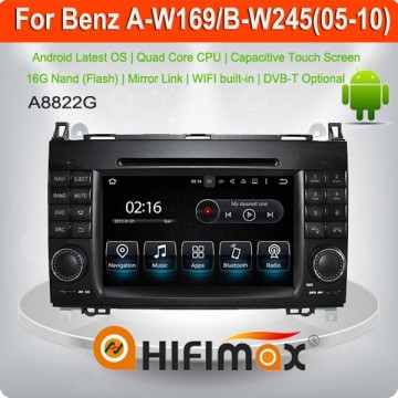 Hifimax Android 5.1 car gps navigation system for Mercedes Benz W169 W245/ Viano/ Vito/ Sprinter(2004-2013)OBD DAB Quad Cord