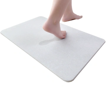 Non-Slip Antibacterial Diatomaceous Earth Absorbent Fast Drying Bath Mat -  China Mat, Bath Mat