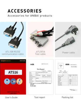 AT516L High Precision Resistance Tester - Testing Instruments